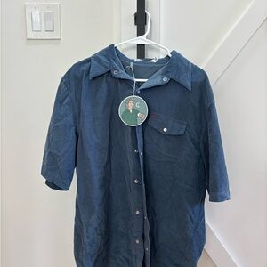 Criquet Slate Blue Polo Shirt